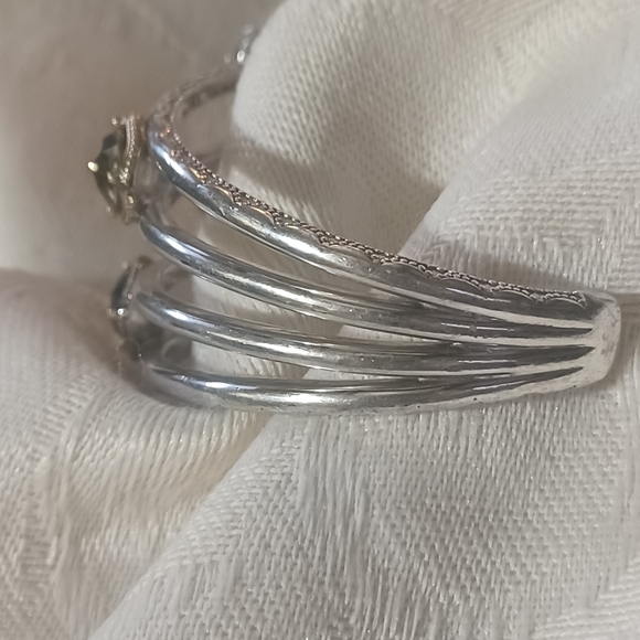 Tacori Midnight Sun Cuff Bracelet, SS & 18k - Picture 8 of 16